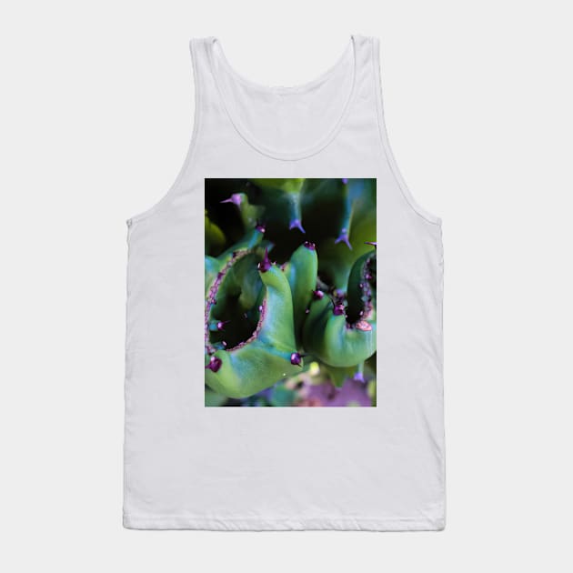 Abstract view from a cactus part Tank Top by kall3bu